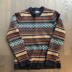 Roots multicolour Nordic knit sweater